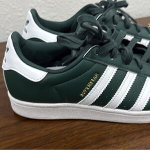 adidas Green and White Men's Shoes